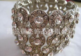 2012日韓流行款時尚范鑲嵌水晶珍珠合金手鏈 原廠直供，盡顯工藝之美